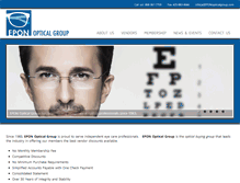 Tablet Screenshot of eponopticalgroup.com